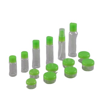 Travel Bottles Set (15 Pcs) With Cosmetic Containers Refillable Toiletry Containers Set