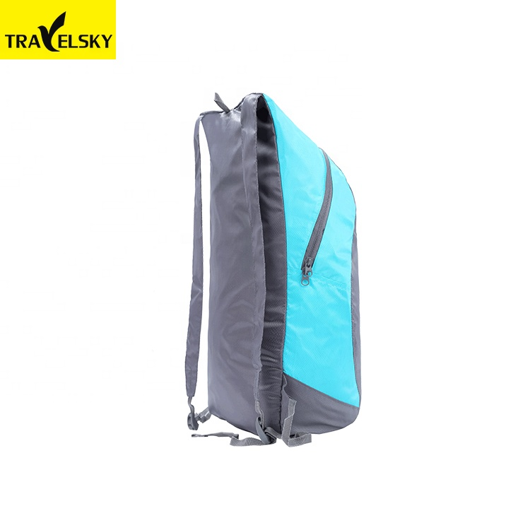 Travelsky Custom Travelling Hiking Anti Theft Waterproof Foldable Backpack Bag