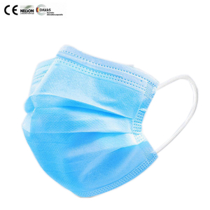 Coronavirus 3 Ply Non-Woven Masks EN14683 Medical Disposable Face Mask For Hospital
