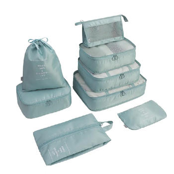 Professional Manufacturer Offer 8 Pcs Packing Cube With Mesh 