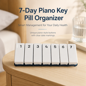 7-Day Pill Organizer with Travel-Friendly Design | BSCI Factory | Travelsky Gear