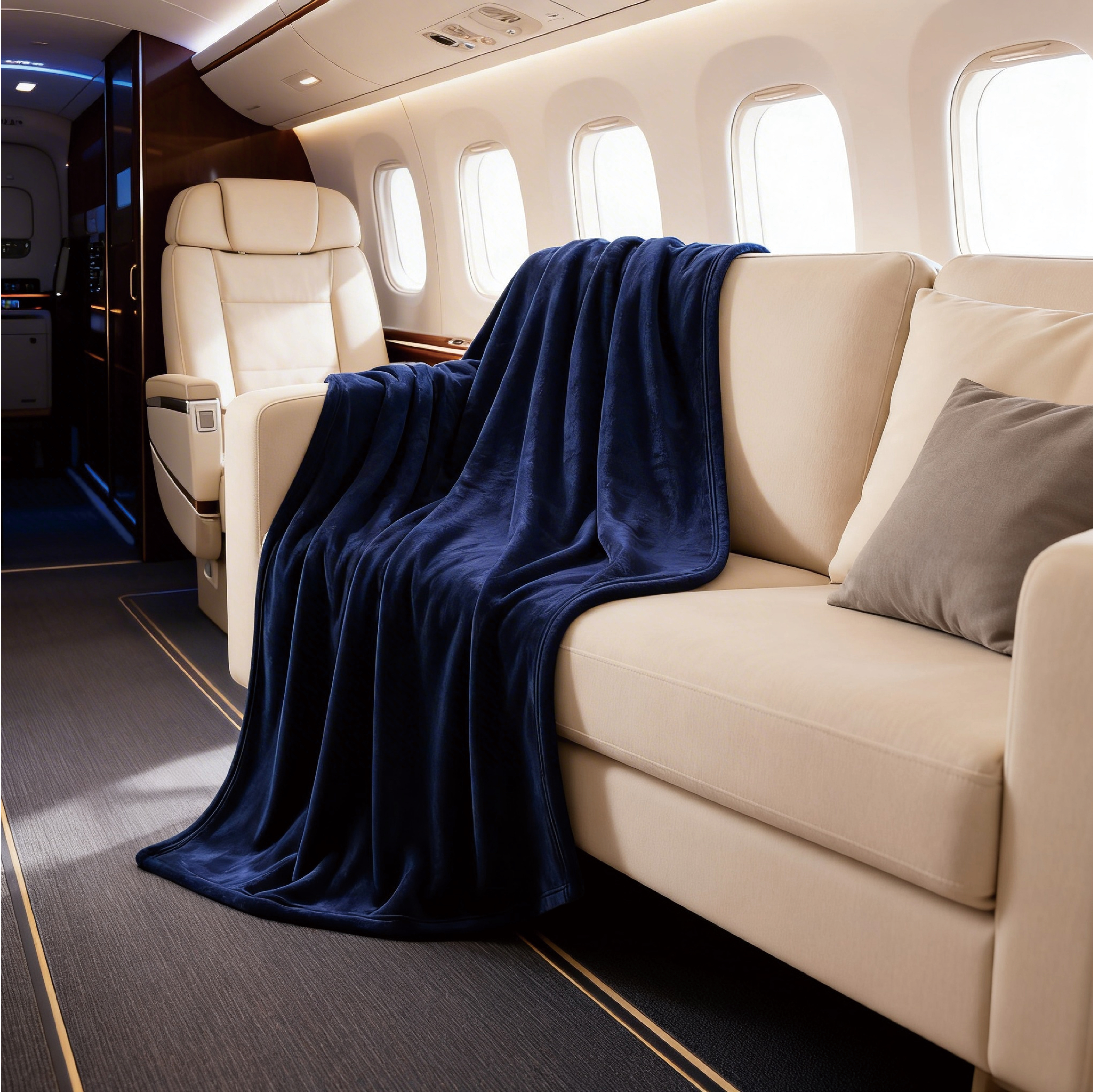 13489A Packable Travel Blanket