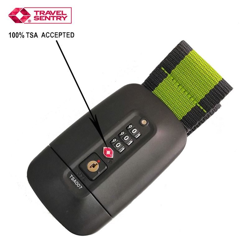 Luggage Combination Lock with Alert Indicator TSA Approved