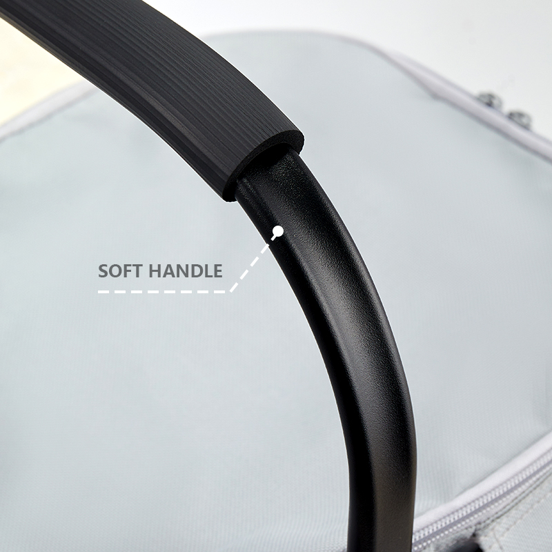 Factory Supply High Quality Collapsible Folding Insulated Picnic Basket with Heavy-bearing Structure