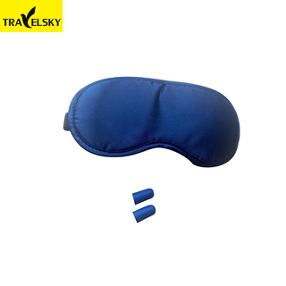 Travelsky Travel Comfortable Foam Covered Private Label 3d Sleeping Wholesale Eye Mask