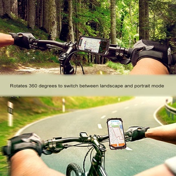 Best Seller Silicone Cell Phone Holder Mount 360 Degree Rotation Universal Adjustable Bike Phone Holder