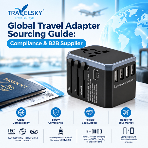 Global Travel Adapter Sourcing Guide: Compliance & B2B Supplier