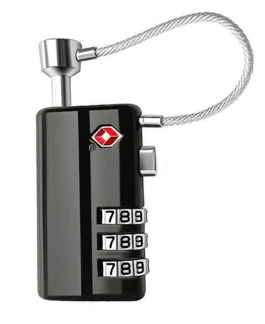 OEM ODM Unique Design Gun Case TSA Lock with Durable & Cut Resistant Alloy Steel Shank