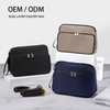 Dual Layer Large Opening Toiletry Bag for Man Women Business Trip