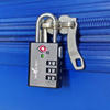 OEM ODM 3 Digital TSA Lock Travel Combination Padlock with TSA Luggage Check Status Function