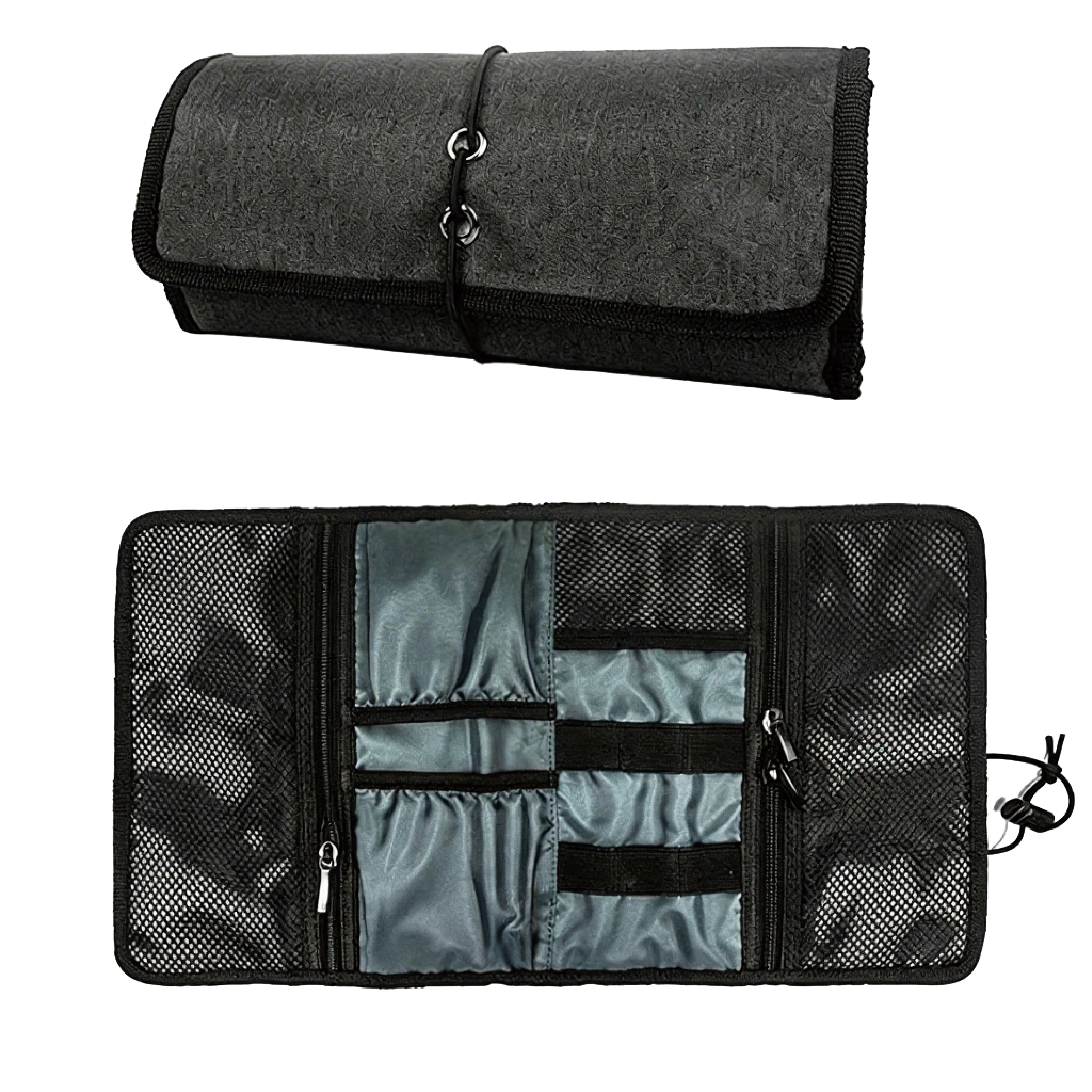 16574A Rolled-up Travel Cable Tech Organizer Bag