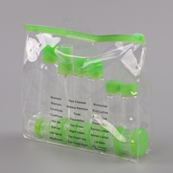 Travel Bottles Set (15 Pcs) With Cosmetic Containers Refillable Toiletry Containers Set