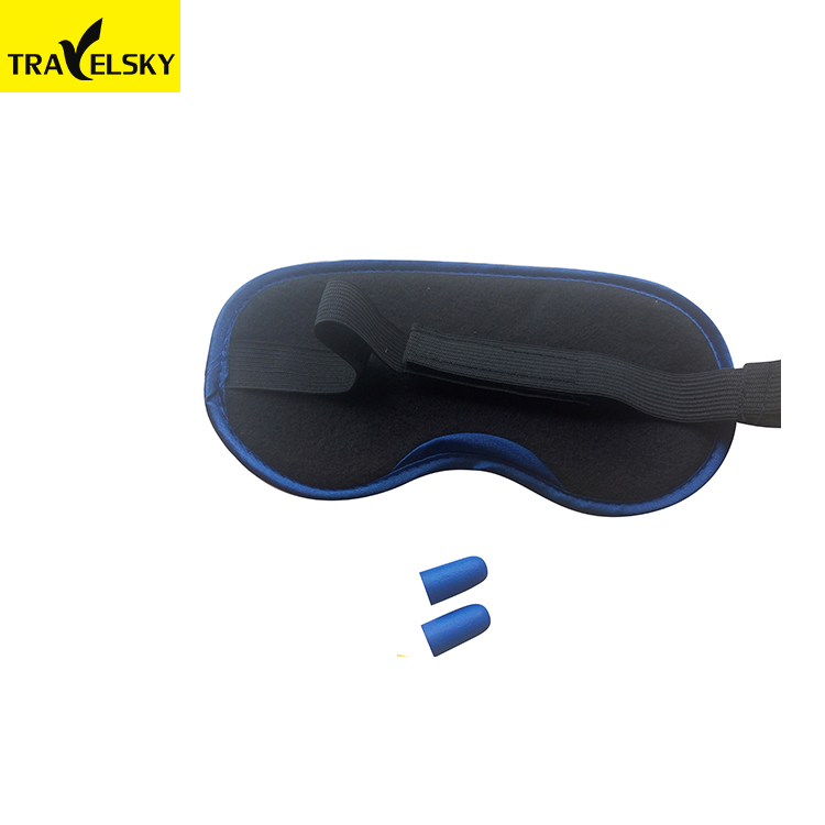 13421 Travelsky Travel Comfortable Foam Covered Private Label 3d Sleeping Wholesale Eye Mask
