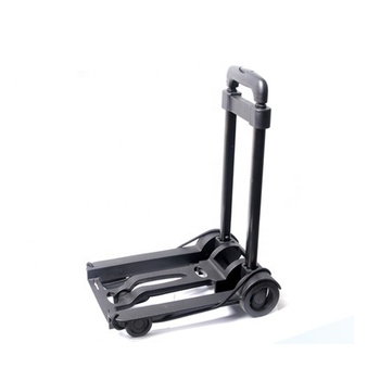 Travelsky Portable Foldable Design 2 Wheels Airport Luggage Trolley Cart