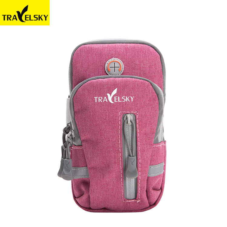 Travelsky High Quality Sports Running Mobile Phone Pouch Travel Arm Bag