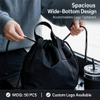 Thermal Foil Lining Lunch Bag Hot Cold Preservation Insulated Tote Easy to Wipe Clean for Office Work Picnic