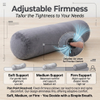 Wholesale Custom Inflatable Body Pillow Rapid Air Inflation Durable PVC Travel Sleep Pillow | BSCI Factory | Travelsky 
