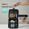 2 IN 1 Eco-friendly Trave Hanging Toiletry Bag with TPU Clear Pouch Supply