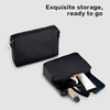 Factory Diretly Offer Mens Business Trip Compact Design Toiletry Bag With Zipper Closure