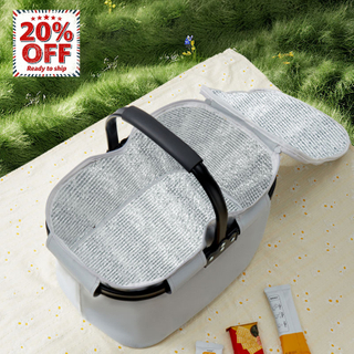 [UP TO 20 OFF]Factory Supply Thickening Foldable Picnic Basket for House Warming Gifts 