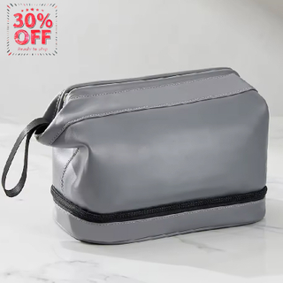 Factory Supply Amazon Hot Sale Large Capacity Travel Toiletry Cosmetic Bag for Travel Essentials Organization