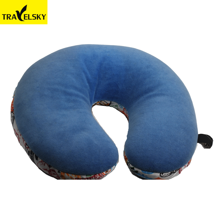 Custom High Quality Comfortable Soft Microbeads Neck Pillow for Travel