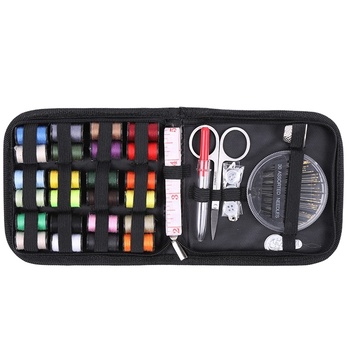 Travelsky High Quality Wholesale Portable Hotel Sewing Kit Accessories Box Set Professional Mini Travel Sewing Kit