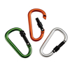 13708E Carabiners Clip Spring Loaded Gate Small Keychain Carabiner Clip Set 