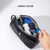 Dual Layer Large Opening Toiletry Bag for Man Women Business Trip