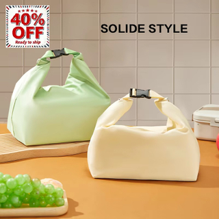 [40 OFF] Black Friday Promotion, Portable Thermal Reusable Meal Cooler Bags Supplier, Lunch Bag with Buckle Handle for Work School
