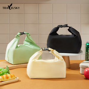 OEM ODM Japaness Style Insulated Lunch Bag with Click-on Buckle