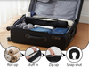 Wholesale OEM Stuffable Neck Pillow with Adjustable Neck Size, Travel Pillow Bag Fits 3+ Days of Travel Essentials