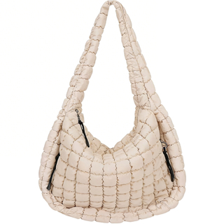 OEM ODM Puffy Quilted Cosmetic Bag Tote Bag