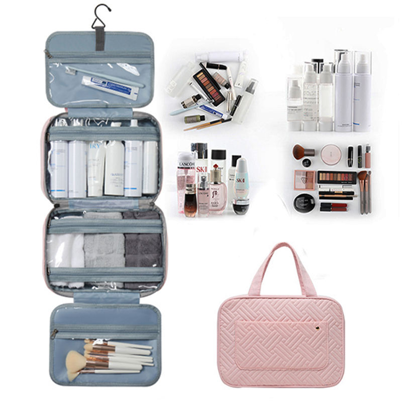 [UP TO 20% OFF] Black Friday Promotion, Original Factory Supply Popular Foldable Toiletry Bag Hanging Travel Cosmetic Bag