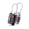 13003C Easy To Read and Set 3-dial Combination TSA Cable Lock