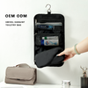 360 SWIVEL HOOKING TOIELTRY BAG WITH DETACHABLE POUCH