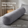 Wholesale Custom Inflatable Body Pillow Rapid Air Inflation Durable PVC Travel Sleep Pillow | BSCI Factory | Travelsky 