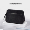 Dual Layer Large Opening Toiletry Bag for Man Women Business Trip