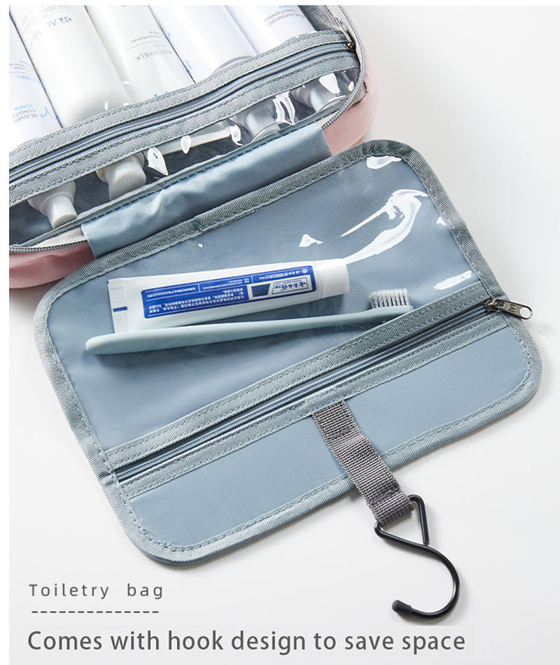 [UP TO 20% OFF] Black Friday Promotion, Original Factory Supply Popular Foldable Toiletry Bag Hanging Travel Cosmetic Bag