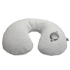 OEM ODM Premium Inflatable Memory Foam Travel Pillow, Custom Support Ergonomic Design Sleeping Essentials for Long Flights Car Rides And Home Use