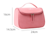 Eco-Friendly Cosmetic Bag Storage Makeup Organizer PU Pouch for Travel