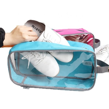 Custom Cheap Home Transparent Waterproof Shoe Dust Bag Travel Bag