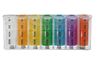 13708B Weekly Pill Organizer Travel 7 Day Pill Box Case Supplier