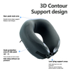 OEM ODM 3D Contour Support DesignTravel Neck Pillow with Dual Memory Foam Corn