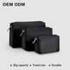 Factory Diretly Offer Mens Business Trip Compact Design Toiletry Bag With Zipper Closure