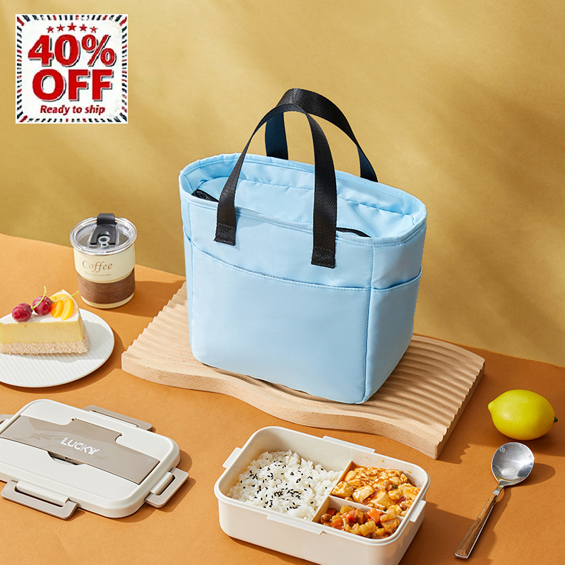 [UP TO 40% OFF] Black Friday Promotion Instock Large Capacity Insulated Tote Lunch Bag