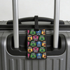 Factory Supply Cartoon Soft Travel Luggage Tag with Removable Strap