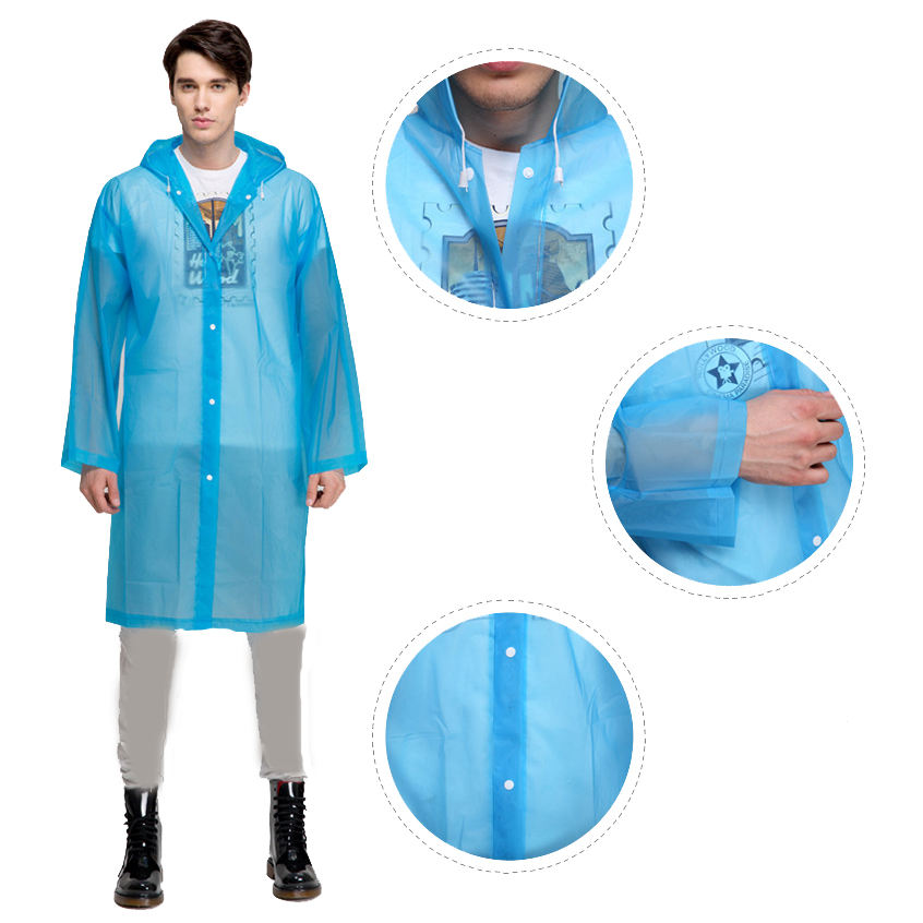 13723PV Rain Ponchos for Adults Rain Coats for Adults Rain