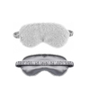 13431C Heated Lavender Eye Mask with Soft Faux Rabbit Fur, Warm or Cool Relief Travel Eye Mask