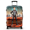 Personalized Luggage Cover-Add Brand Slogan Photo on Suitcase Cover
